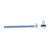 Prime-Line Carriage Bolts 3/8in-16 X 4-1/2in A307 Grade A Zinc Plated Steel 15PK 9063856